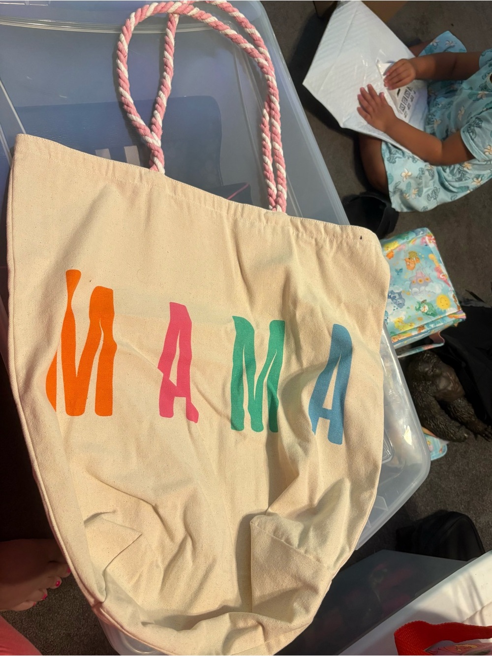 Mama Canvas Tote Bag